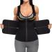 Sauna Sweat Vest Waist Trainer for Women - 2-in-1 Neoprene Sauna Suit for Weight Loss - 3X-Large Black - Buy Online on GoSupps.com