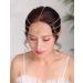 Denifery Bridal Boho Head Chain | Silver & Gold Rhinestone Headpiece | Bohemian Wedding Hair Accessories - Buy Online on GoSupps.com