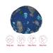 Manatee Printed Shower Cap | Waterproof Bath Cap for Women, Men, Boys & Girls | Reusable Spa Salon Cap - Buy Online on GoSupps.com