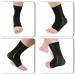 Ankle Brace Support & Compression Sleeve - Relieves Plantar Fasciitis & Achilles Tendonitis - Foot Brace for Sports & Gym - Green Large (1pc - Buy Online on GoSupps.com