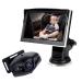 Baby Car Mirror 1080P Baby Car Camera With 5 Inch Monitor Car Mirror Baby Rear View With Night Vision Baby Mirror For Car Back Seat With Wide Crystal Clear View For Children Infants Kids Baby Car Carmera