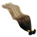 Youngsee 45cm U Tip Hair Extensions | Real Hair Balayage Keratin Bonding | Hot Fusion U Extensions #2/6/24 - 50g - Buy Online on GoSupps.com