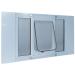 Ideal Pet Products Aluminum Sash Window Pet Door, Adjustable 7-1/2 x 10-1/2 Chubby Kat Window Width: 33" - 38"