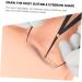 Angoily Tool Eyebrow Drawing Eyebrow Positioning Ruler Eyebrow Rulers Measuring Ruler Metal Stainless Steel - Buy Online on GoSupps.com