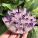 for 400-500G+Natural Purple Quartz Quartz Cluster Crystal Purple Quartz Point Specimen Degaussing Decor Collect Stone Mineral Specimen