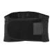 Pwshymi Waist Brace Breathable Lumbar Support Belt for Sports Pain Relief with Knitting Stable Contour Vertebrae Support Adjustable Pocket Closure Design Nylon S M L XL L Black