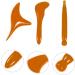 9 STK Gua Sha Board Set - Beauty Massage Tool for Face Trigger Point Treatment & Muscle Relief - 3 Pieces (11x6cm) - Buy Online on GoSupps.com