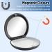 Dnom Dinos Black Portable Can Tooth Rail Box with Mirror | Empty Orthodontic Tooth Stop Box & Aligners Removal Tools | International Shipping Available - Buy Online on GoSupps.com