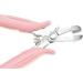 Profesional Hair Extension Pliers for Removing Micro Rings and Crushing Fusion Bond - Anti-rust Stainless Steel with Non-slip Grip - Pink - 6'' - Buy Online on GoSupps.com