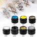 Luminous Spider Gel UV Nail Polish Set | 15 Colors with 2 Art Line Pens | DIY Glow in The Dark Nail Art | Neon Fluorescent Effect for Halloween Party - Buy Online on GoSupps.com