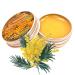 MIMOSA Perfume - Eau de Parfum - Solid Balm - Natural Essential Oils Aromatherapy Fragrance (Mimosa Sweet Cassie Neroli Ylang Narcissus Tuberose) Travel Size Seminar Party Favors Gifts - 0.5oz