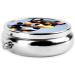 Card Love Fancy Puppy Round Pill Box Organizer 3 Compartment Travel Pill Box for Easy International Shipping - Buy Online on GoSupps.com