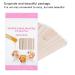 50-Piece Wax Spatula Set - Disposable Wood Applicators for Hair Removal & DIY Crafts - Buy Online on GoSupps.com