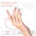 OPUIU 10 Pcs Pastel Jelly Gel Nail Polish Set - Summer Translucent Sheer Shellac Kit - Buy Online on GoSupps.com
