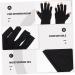 Beaupretty 2 Pairs gloves art hand protection nail UV shield gloves Sunblock Protection Shield Gloves polish accessories Nail Lamp Dryer Gloves women's polyester Poland mittens - Buy Online on GoSupps.com