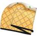 White Ice Cream Microfiber Hair Towel - Super Absorbent Coral Velvet Wrap for Long Curly & Thick Hair - Quick Dry Hair Cap for Women - Buy Online on GoSupps.com