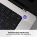 Afterplug MacBook Keyboard Cover (EU ISO Layout) + Mac OS Shortcuts Sticker Ultra Thin Keyboard Protector for M2 MacBook Air 13" 15" and M1 M2 M3 MacBook Pro 14" 16" Tinted - Buy Online on GoSupps.com
