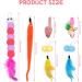 Loudhhe 6-Piece Interactive Cat Toy Set - Hanging Door Frame Springs & Mice for Cats to Combat Boredom | International Shipping Available - Buy Online on GoSupps.com