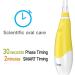 SEAGO Baby Electric Toothbrush with Smart LED Timer - Gentle Sonic Teeth Brushes for Kids Ages 1-4 (Yellow) - Buy Online on GoSupps.com