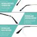 50 Pcs Eyeglasses Retainers Set with Nose Pads, Ear Grips, Hooks, and Temple Tips for Repair - Transparent - Buy Online on GoSupps.com