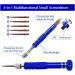 Dewedrt 5 in 1 Mini Screwdriver Glasses Screwdriver Magnetic Screwdriver Set for Watches Blue - Buy Online on GoSupps.com