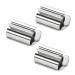 NUWIQ Tube Squeezer Stainless Steel Squeezer Tube Press for Toothpaste Hand Cream or Mustard 3 Pieces Silver