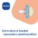 Mam Supreme Night Pacifiers Set | Bright Baby Pacifiers for Healthy Dental & Jaw Development | Prevents Skin Irritation | Includes Pacifier Box | Ages 6-16 Months - Bird/Universe Beige-Tartrosa/Mint - Buy Online on GoSupps.com