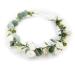 Dlynmoo Boho Flower Crown Green Leaf Bridal Headpiece | Adjustable Photo Prop TG02066 - Buy Online on GoSupps.com