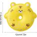 Mxshc Children's Bath Sponge - Scrubber Sponge Bath Ball for Kids | Highly Absorbent Scrubber Cleaning Tool for Dormitory Travel Hotel Bathroom and Home Yellow - Buy Online on GoSupps.com