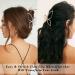 Ahoney Butterfly Claw Clips - Gold Metal Hair Clips for Women - Non Slip Fashion Hair Accessories - Buy Online on GoSupps.com