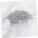 DOITOOL Hair Teasing Comb Crystal Headpiece Pearl Hair Clip Rhinestone Hair Comb Pearl Hair Pin Pearl Hair Accessories Bridal Hair Comb Bridal Comb Classic Style Branch Bride - Buy Online on GoSupps.com