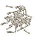 Fenteer ladies French hair clips headband hair clip hairpin hair accessories for DIY hair clips 50pcs 4cm