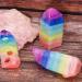 Crystal Chakra Soap Rock - Jasmine Essential Oil - Natural Gemstones - Healing Energy Moisturizing Soap Bar - Unique Gift for Men & Women - Buy Online on GoSupps.com