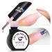 Gelike EC Gel Nail Glue UV - 6 in 1 Blush Pink Nail Glue for Press-On & Acrylic Tips | Strong Adhesive for Salon & Beginner Use - Buy Online on GoSupps.com