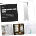 Alipis 2pcs Glass Door Hook Wall Hangers for Clothes Over The Door Coat Hooks Bathroom Door Hook Hanging 18X4.2X3.5CMx2pcs - Buy Online on GoSupps.com