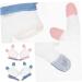 AOKWAWALIY Baby Mittens 2 Pairs Ring Biting Gloves Thumb Protector Kids Teething Mittens Finger Sucking Guard Correction Net Breathable Baby Kids Gloves - Buy Online on GoSupps.com
