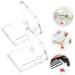 CRILSTYLEO 4pcs Transparent Square Mini Eyeshadow Box Empty Eyeshadow Pans Empty Blusher Pan Square Eyeshadow Pans Empty Eyeshadow Plate Eyeshadow Palettes Empty Highlighter Case Lip Balm Pan - Buy Online on GoSupps.com