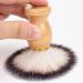 Redwestmelon Shaving Brush - Elegant Wooden Handle Hair Salon Tool for Men - Buy Online on GoSupps.com