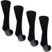 Nobles Assorted Black Diabetic Anti Skid Hospital Gripper Socks - 9 Pairs (Size 10-13), Ideal for Adults Men and Women - Buy Online on GoSupps.com