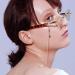 Adjustable Rubber Eyeglass Chain Ends - 40-Piece Set in White and Silver - Buy Online on GoSupps.com