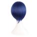 MapofBeauty 12 Short Straight Cosplay Wig (Mixed Blue) - Ideal for Parties and Costumes - Buy Online on GoSupps.com