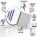 Stainless Steel Lice Removal Comb - Reusable Metal Headlice & Nit Egg Remover for Kids, Adults, and Pets - Gentle Head Lice Treatment Tool - Buy Online on GoSupps.com