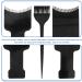 KALLORY Hair Coloring Paddle 3 Pc Highlighting Board Set - Black | Dyeing Brush Kit for Precision Hair Color Application - Buy Online on GoSupps.com