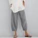 NLOMOCT Women's Dandelion Capri Pants - Grey Large - Buy Online on GoSupps.com