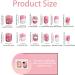 96 Pieces Kids Fake Nails with Nail Glue Pre-glue Full Cover Short False Nails Lovely Ready to Wear Press-On Gel Nails for Children girl (A) - Buy Online on GoSupps.com