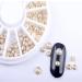 Nail Knot Pearls with Decor Jewelry Wheel Carousel 1PC Nail Ornament - Buy Online on GoSupps.com