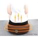40cm Smokeless Moxibustion Cushion Set 360 Degree Rotatable Vent Adjust Temperature Moxibustion Heating Pad Moxa Cone Burner Box Moxibustion Sit Chair for Moxibustion Therapy Meditation Yoga Relax Brown - Buy Online on GoSupps.com