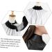FOMIYES Black Hair Dye & Makeup Cape Silicone Neck Wrap Guard for Hair Cutting & Barber Use - Buy Online on GoSupps.com