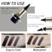 Kaely 2Pcs Silver Gray Gel Eyeliner Set - Easy to Use Matte Eye Liners Kit with Waterproof Eyeliner Stamp and Cream Pencil - 2 Count - Buy Online on GoSupps.com