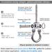 SELEWARE 304 Stainless Steel Swing Hangers Set - Heavy Duty 1800LB Capacity for Playground, Yoga Hammock, Porch Swing Sets - 4-3/4 Inch, 2pcs - Buy Online on GoSupps.com